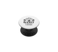 Banff National Park Canada Est 1885 Mountain Hiking PopSockets Adhesive PopGrip