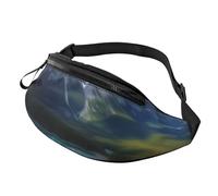 Banff National Park Fanny Pack for Men Women, Waterproof Sports Waist Bag Fashion Belt Bag Crossbody Bags Hip Bum Bag with Adjustable Strap Large Sling Bag Purse for Travel Hiking
