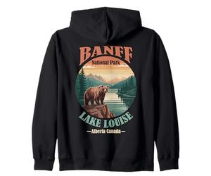 Banff National Park Lake Louise Alberta Canada Zip Hoodie