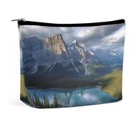 Banff National Park Printed Portable Cosmetic Pouch