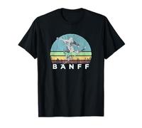 Banff Snowboard Illustration / Retro Vintage Banff CAN T-Shirt