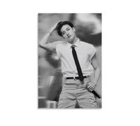 Bang Chan Canvas Wall Art Living Modern Family Bedroom Music Movie Cartoon Poster 12x18inch(30x45cm) Unframe-style