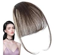Bang Clip in Hair Extensions French Bangs Clip on Fake Bangs Fringe, Neat Bangs Hair Extension, French Bangs Clip On, Fake Bangs Fringe, Stylish Fringe Hairpieces for Dinner Date