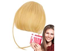 Bang Clip in Hair Extensions French Bangs Clip on Fake Bangs Fringe, Neat Bangs Hair Extension, French Bangs Clip On, Fake Bangs Fringe, Stylish Fringe Hairpieces for Dinner Date