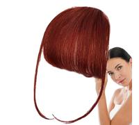 Bang Clip in Hair Extensions French Bangs Clip on Fake Bangs Fringe, Neat Bangs Hair Extension, French Bangs Clip On, Fake Bangs Fringe, Stylish Fringe Hairpieces for Dinner Date
