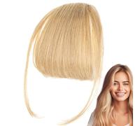 Bang Clip in Hair Extensions French Bangs Clip on Fake Bangs Fringe, Neat Bangs Hair Extension, French Bangs Clip On, Fake Bangs Fringe, Stylish Fringe Hairpieces for Dinner Date
