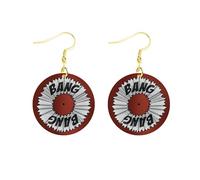 BANG Cowboy Western Earrings Cowboy Carter Album Tour Inspired Earrings for Concert Women Men Fans, S, Metal, on