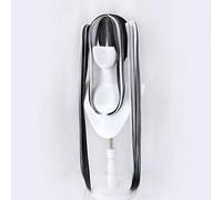BanG Dream! RAISE A SUILEN RAS PAREO Cosplay Wigs Nyubara Reona Long Straight Synthetic Hair Game Party Wig Claw Clip Ponytail Black White