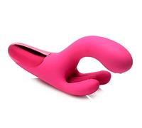 Bang Multi-Speed Triple Rabbit Vibrator - Pink - Rechargeable and Waterproof for Sensual Adventures