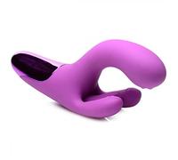 Bang Multi-Speed Triple Rabbit Vibrator - Purple - Rechargeable and Waterproof for Sensual Adventures