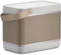 Bang & Olufsen Beolit 20 - Powerful Loud Bluetooth Wireless Home and Portable Bluetooth Speaker with 360 Degree Sound and Integrated Qi Wireless Phone Charging Pad - Grey Mist