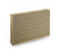 Bang & Olufsen Beosound Level - Wireless Portable WiFi and Bluetooth Speaker, Splash and Dust Resistant, Cradle to Cradle Certified Circular Speaker, Up to 16 Hours Battery - Gold Tone/Wood