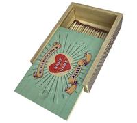 Bang Tidy Clothing 5th Wedding Anniversary Present For Couples Son Daughter In Laws, Personalised Name Wooden Matchbox New Home Gift Ideas For Him Her - MB-003