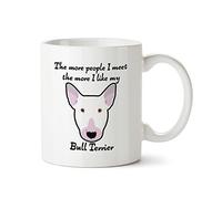 Bang Tidy Clothing Bull Terrier Mug - Tea Coffee Mugs Gifts for Dog Lovers Owners - Ceramic - 11 oz - I Like My