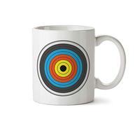Bang Tidy Clothing Funny Coffee Mug Tea Cup Gifts for Men & Women Printed Mugs Archery Target