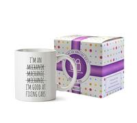 Bang Tidy Clothing Funny Novelty Printed Mugs I'm A Mechanic I'm Good at Fixing Cars Funny Office Novelty Coffee Mug Tea Cup Gift