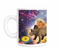 Bang Tidy Clothing Novelty Printed Mugs Hamsters Space Dinosaur Coffee Mug & Funny Cup