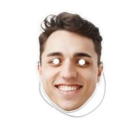 Bang Tidy Clothing Ready to wear Personalized Photo Face Masks, Cutout Head Elastic or stick, Custom personalized Funny Adult Party Games For Men Women Birthday Hen Party Stag Do - Pack of 24