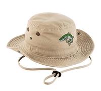 Bang Tidy Clothing Trout Fishing Hats for Men Outback Hat Embroidered UPF 50+ Sun Protection