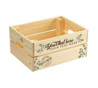 Bang Tidy Clothing Vintage Rustic Wedding Keepsake Memory Gift Box Gift For Son Daughter in lawBride Groom Newlyweds, Personalised Reception Sign Card Box
