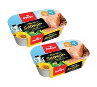 Banga Atlantic Salmon in oil 120g - Canned Food | Easy Open Pull Ring | Tinned Ready Meals | Latvian Origin Delicious food (Salmon in oil 120g - Banga, 2 Pack)
