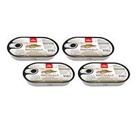 Banga Canned Food | Canned Smoked Sprats in Oil 190g | Easy Open Pull Ring | Tinned Ready Meals | Latvian Origin Delicious food (Canned Smoked Sprats in Oil 190g, 4 Pack)
