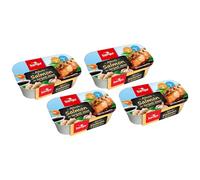 Banga Canned Food | Salmon in Teriyaki Sauce 120g | Easy Open Pull Ring | Tinned Ready Meals | Latvian Origin Delicious food (Salmon in Teriyaki Sauce 120g, 4 Pack)