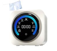 BANGBANGJI 2-in-1 Mini Portable Washer and Dryer Combo, 3.5L Portable Clothes Washing Machines, Stainless Steel Drum for Small Items of Clothing Underwear and Socks Desktop