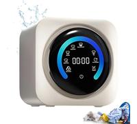 BANGBANGJI 2 in 1 Mini Portable Washer and Dryer Combo, 3.5L Wall Mounted Fully Automatic Front Drum Washing Machine, Front Drum Type for Small Clothes, Underwear, and Socks WallMount