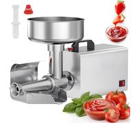BANGBANGJI Commercial Electric Tomato Strainer Machine, 450W Jam Sauce Maker Machine, Food Press Tomato Sauce Maker, 200-350 lbs/h, with 304 Stainless Steel for Jam & Sauce