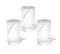 Bangcheer Wall Mount for TP-Link Deco BE75/BE85/BE95/BE17000/BE22000/BE33000 Whole Home Mesh WiFi 7, Upgrade Stable Saving Space Aluminum Alloy Wall Hanging Bracket Holder (3Pack,White)