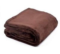 BangDon 1Pack Super Soft Coral pet blanket, autumn and winter warm blanket, pet out blanket, dog portable air conditioning blanket, four seasons blanket. (100 * 70cm,Coffee)