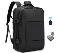 BANGE Air Vacuum Backpack, Black, with air pump, Modern