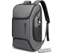 BANGE Business Men Backpack Waterproof Large Capacity External Charging Port Bag Black Fashion Backpack