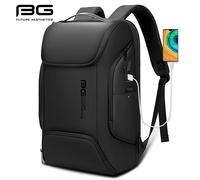 BANGE Business USB Charging Smart Backpacks Fits 15.6 Inch Laptop Commute Backpack WaterProof Carry On Bag for Men Travel Bags 47 x 30 x 16cm Grey