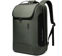 BANGE Laptop Backpack,Business Backpack for Men and Women, Green, Without Lock+USB, Laptop