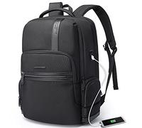 BANGE Laptop Backpack for Men，Business Travelling Backpacks with USB Charger Port,Weekender Carry-On Luggage Backpack