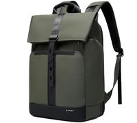 BANGE Roll Top Backpack Large Work Backpack for 15.6 inch Laptop Waterproof Anti-Theft Backpack Travelling Hiking Camping College School Daily fashion for men and women