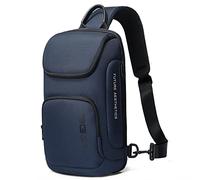 BANGE Sling Bag, Waterproof Men's Chest Bag Shoulder bags Crossbody Sling Backpack for Men……, Blue, Durable