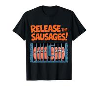 Banger Breakout Funny Kier Starmer Parody Release The Sausages T-Shirt