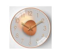 BANGHA Glow in the Dark Clock,Bedroom Wall Clock Modern Luxury Light Wall Clock Silent Non-ticking Punch-free Wall Mounted Clock For Kitchen Living Room Bedroom Bathroom(Style4)