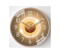 BANGHA Modern Silent Wall Clock,Bedroom Wall Clock Modern Luxury Light Wall Clock Silent Non-ticking Punch-free Wall Mounted Clock For Kitchen Living Room Bedroom Bathroom(Style7)