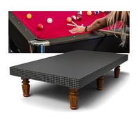 BANGHA Pool Table Cover 420d Heavy Duty Pool Table Cover Waterproof & Tearproof Dustproof Air Hockey Covers For 7/8/9FT(254x142x21cm)