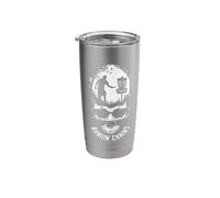Banging Chains Disc Golf Player Funny Skull Sunset Basket Stainless Steel Insulated Tumbler