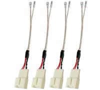 Bangjia Car Door Speaker Wiring Harness Replacement for 2011-2021 Ford F150 Escape Focus Mustang Mazda 2 3 6 CX5 Lincon Aftermarket Speaker Wire Adapter Connector Plug, 4PCS