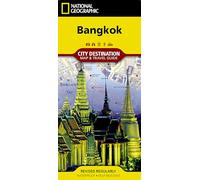 Bangkok City Map - National Geographic Destination Map | Waterproof Tourist Guide with Skytrain (BTS), Landmarks & Walking Routes: City Destination Maps (Destination City Maps)
