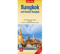 Bangkok &Greater Bangkok nel.map Banglamphoo: Maßstab 1:15 000 / 1:75 000 (Nelles Map)