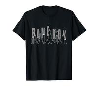 Bangkok Thailand City Skyline Outline Travel T-Shirt