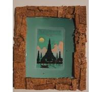 Bangkok, Thailand Souvenir fridge magnet handmade travel holidays city Souvenir Fridge Magnet 5x7 Cm APPROX gift ideas