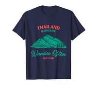 Bangkok Thailand Vacation Wander Often Go Far T-Shirt